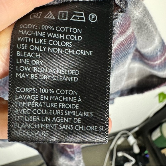 urban outfitters plaid flannel button-down long sleeve shirt boyfriend fit small - Picture 8 of 15